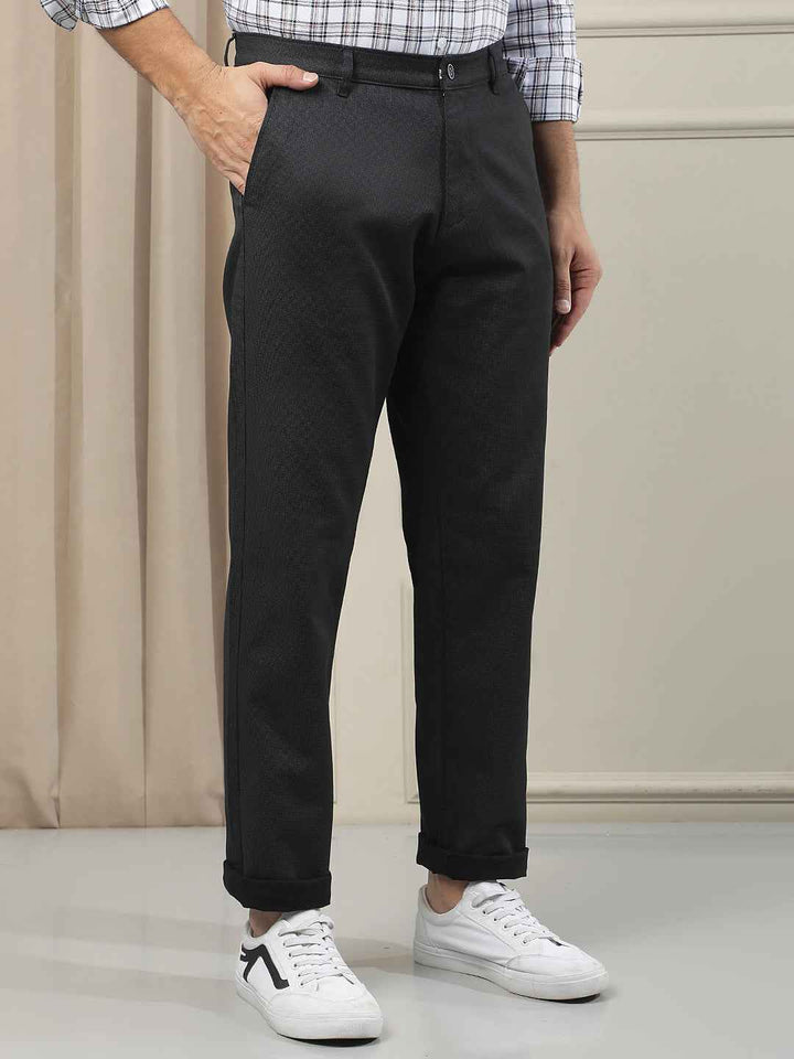 Black Essential Wear Trousers