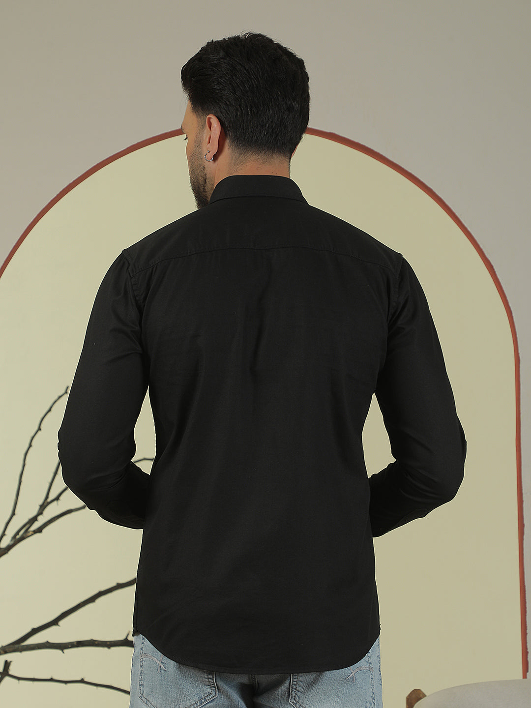 Black 100% Cotton Shirt