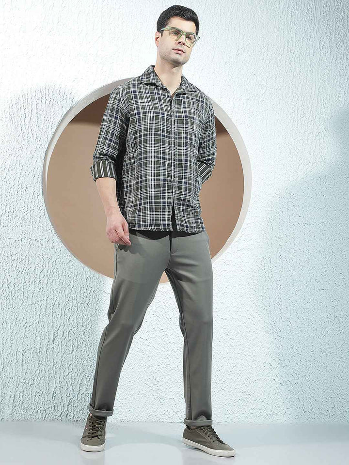Green Knitted Trousers
