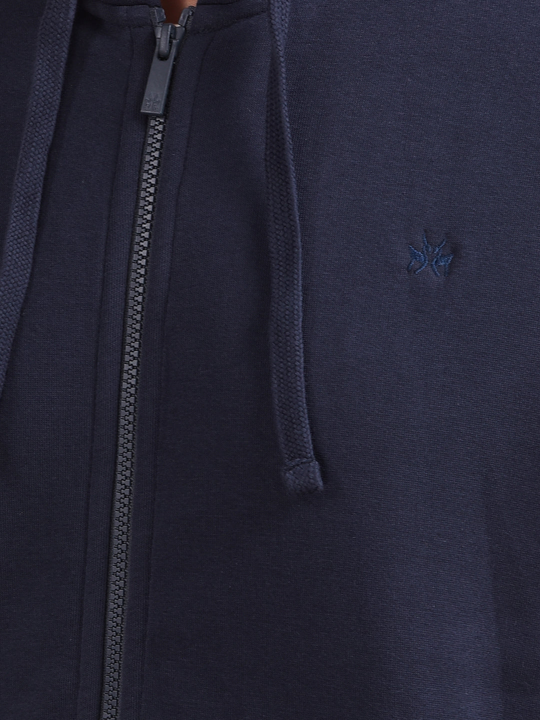 Navy Blue Hooded Neck Sweatshirt
