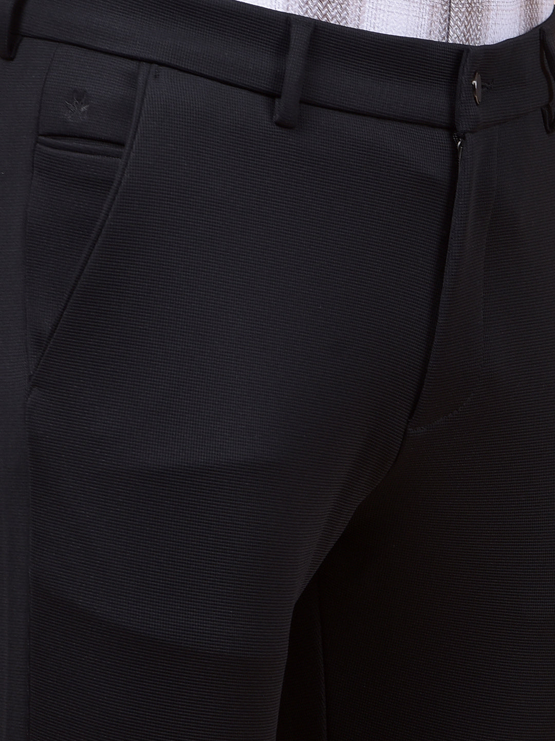 Iconic Black Knitted Trousers