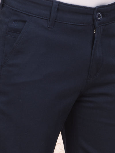 Fresh Aura Navy Blue Trousers