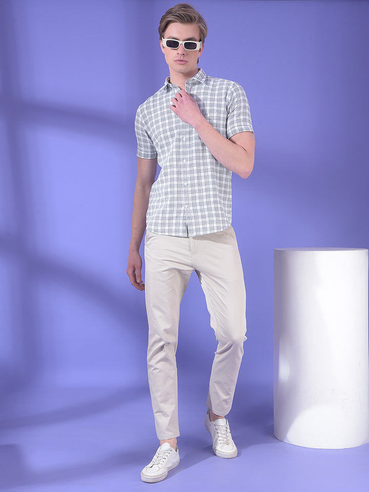 Sandstone Beige Chino Trousers