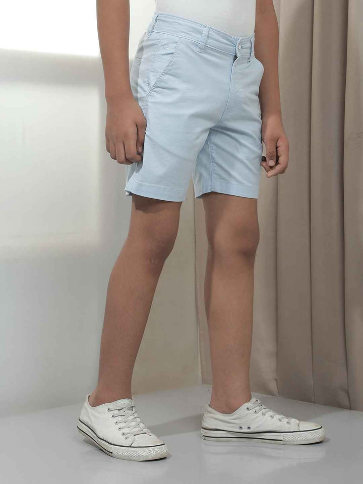 Sky Blue Drift Casual Shorts