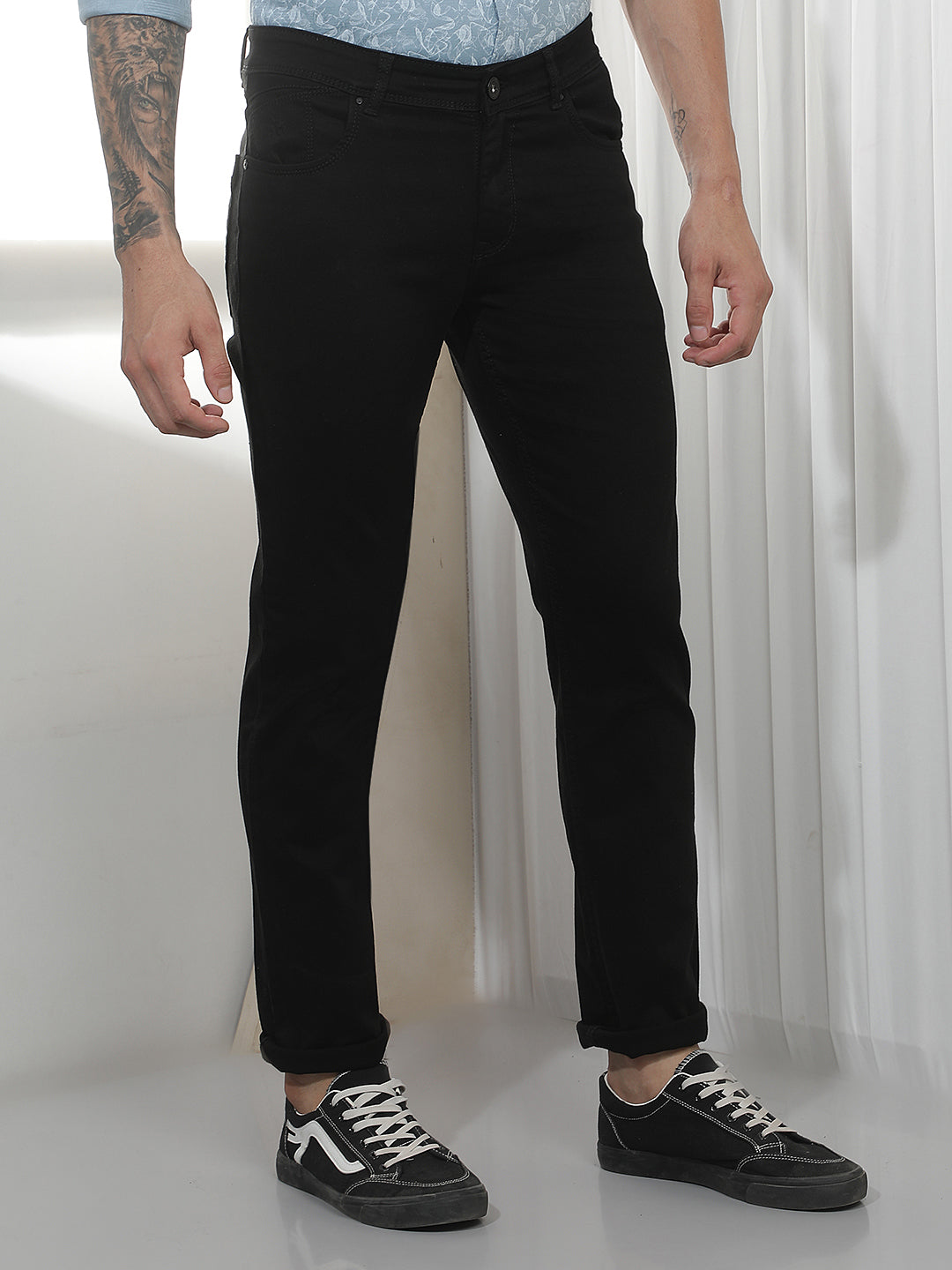 Classic Black Comfort Wear Jeans