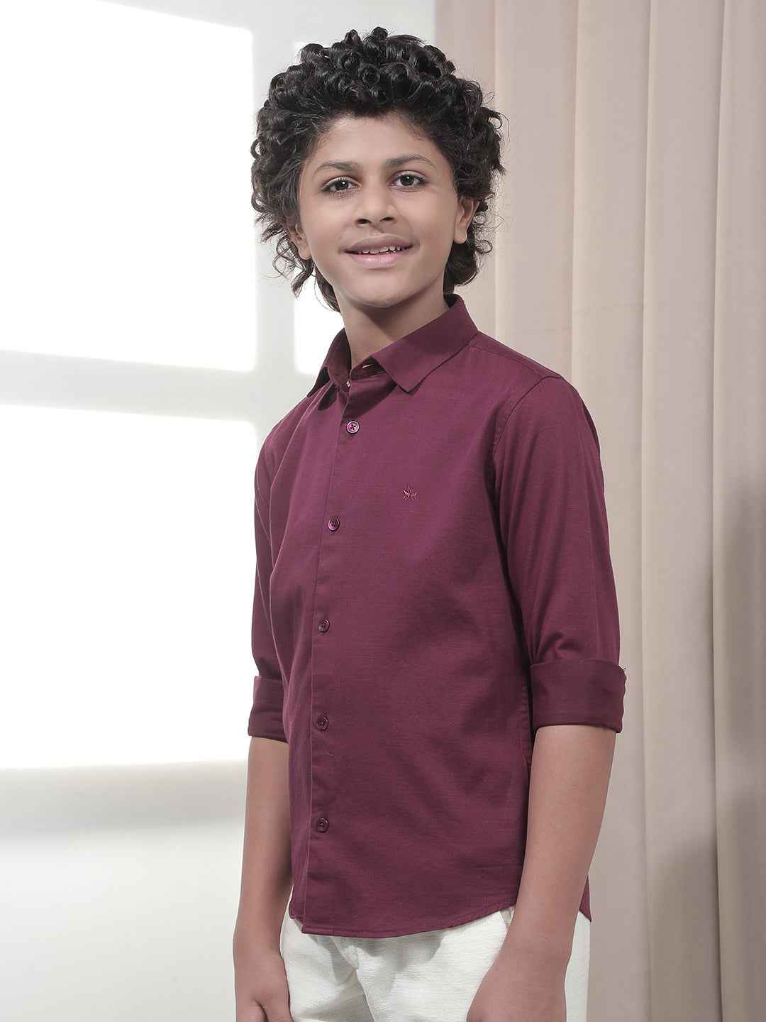 Classic Wine Shade Shirt