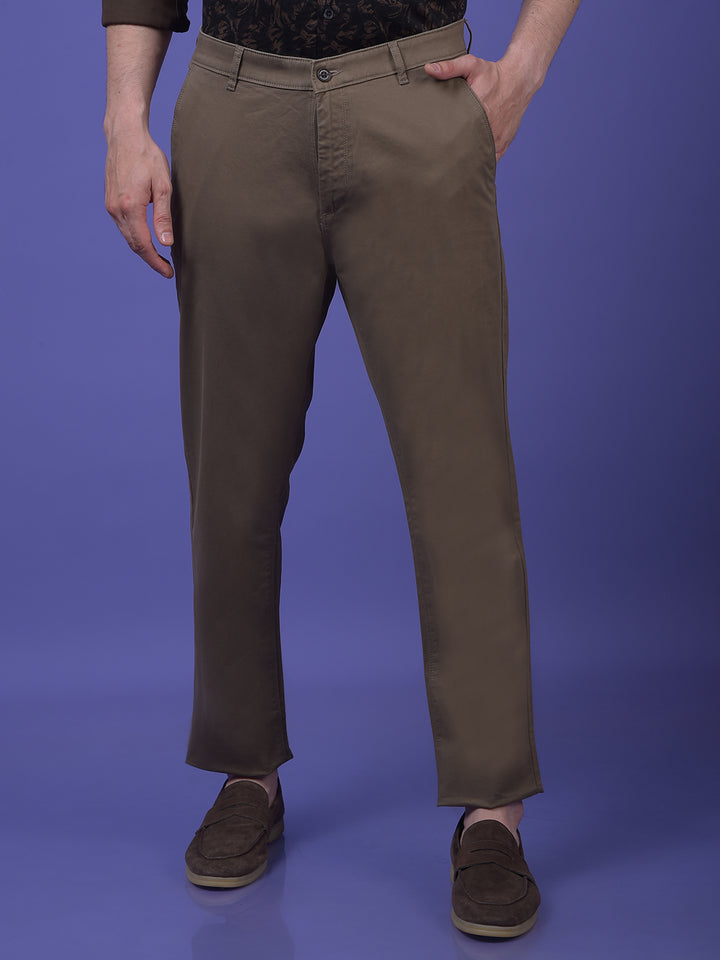 Clean Look Brown Trousers