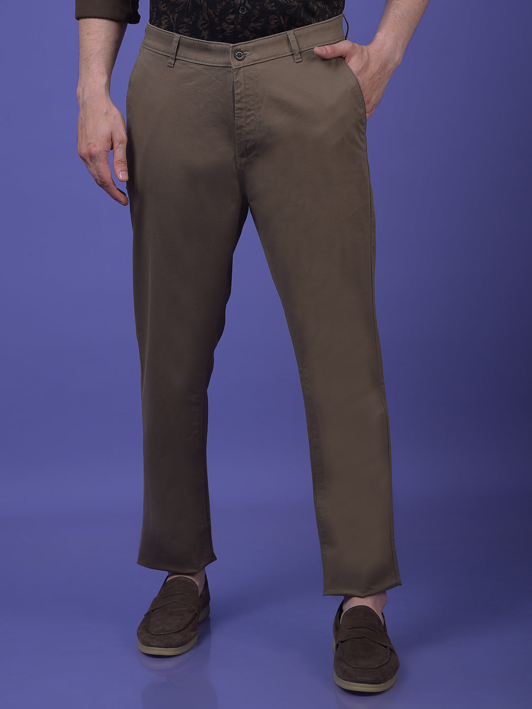 Clean Look Brown Trousers
