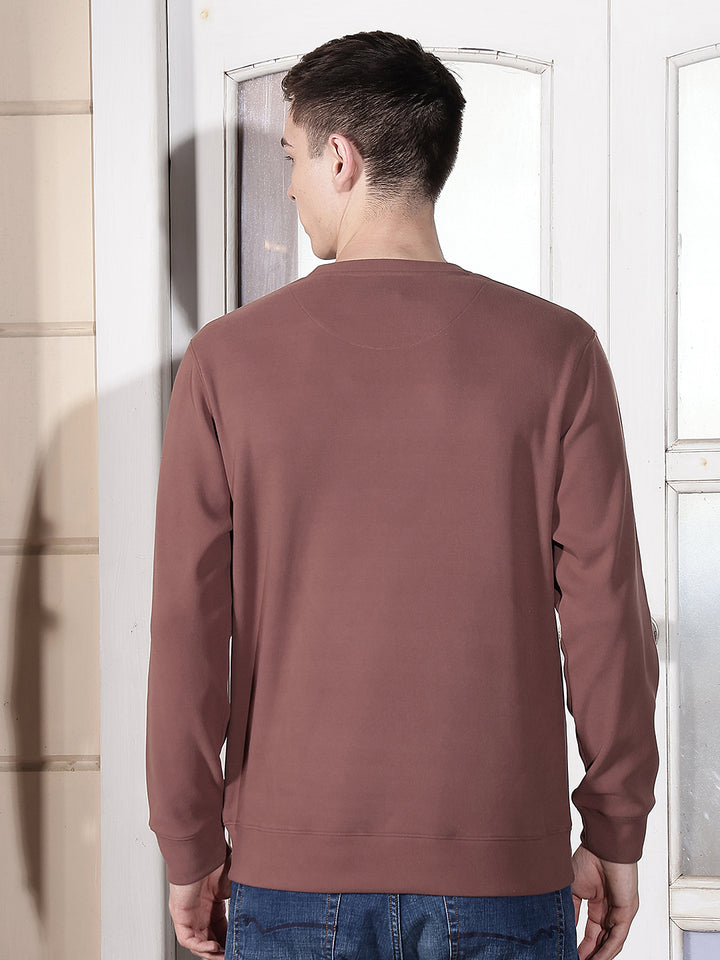 Relaxed Cocoa Brown Sweatshirt
