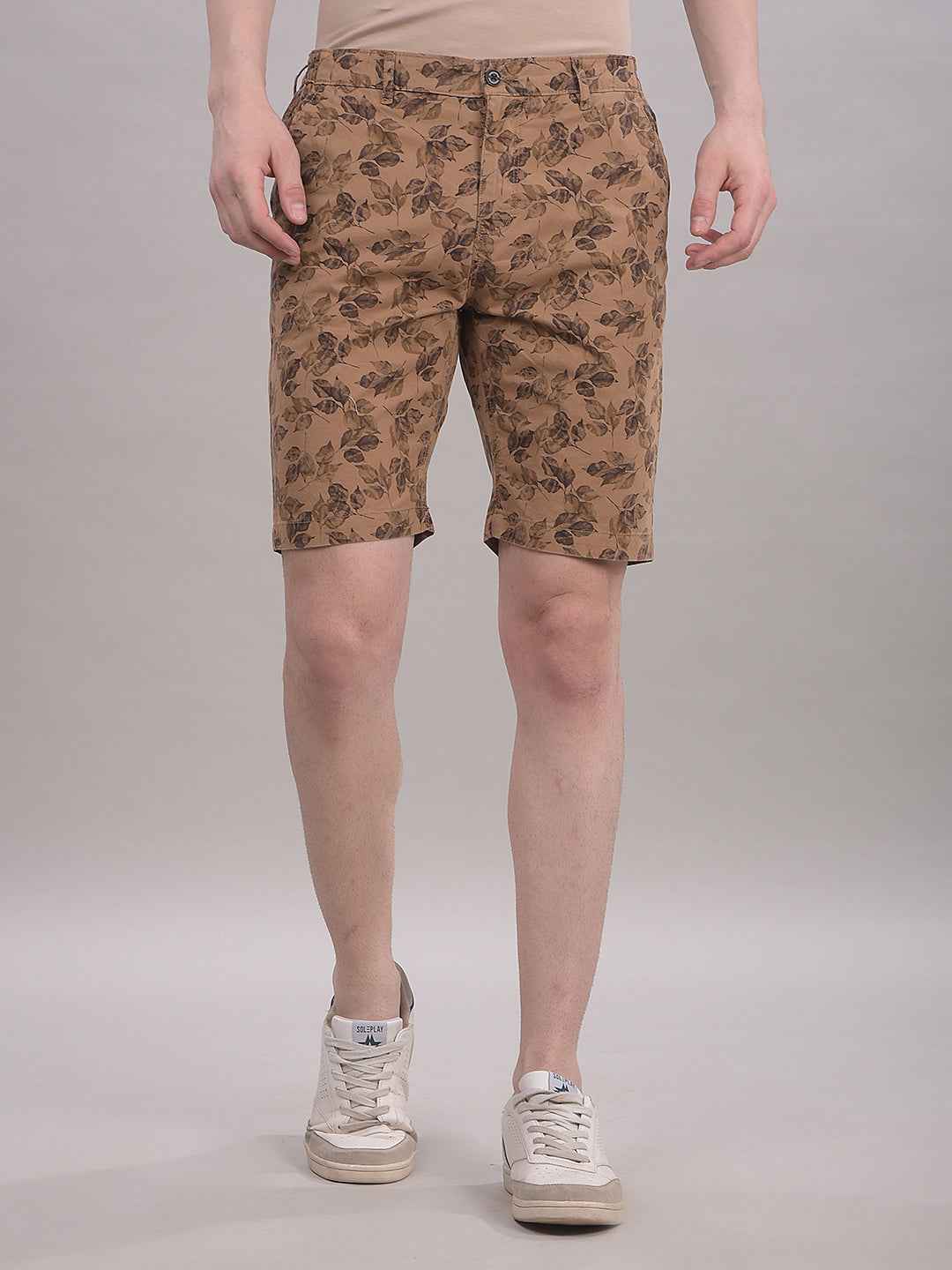 TerraLeaf Brown Botanical Shorts