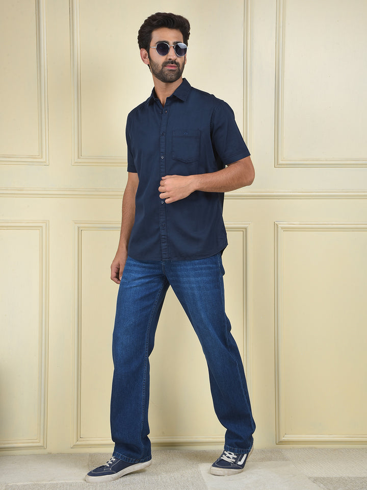 Dynamic Energy Navy Blue Shirt