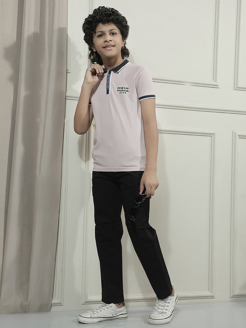 Black 100% Cotton Cargo Trackpants