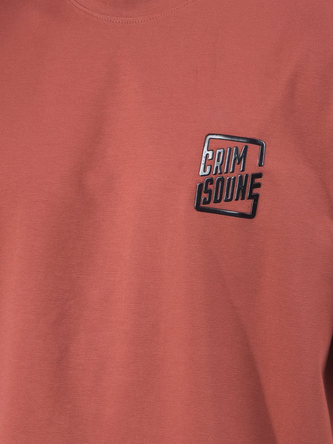 Red Typographic Print T-Shirt