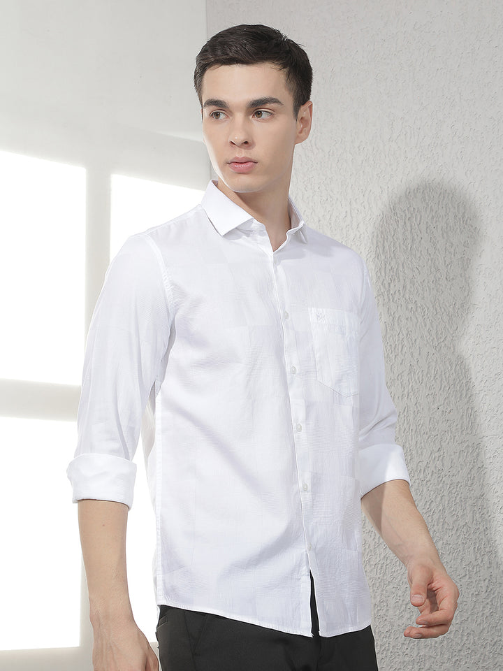 White 100% Cotton Shirt