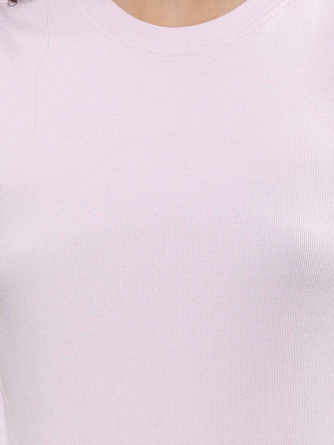 Purple Modal Cropped T-Shirt