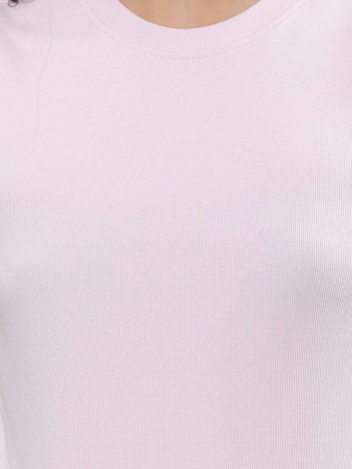 Purple Modal Cropped T-Shirt