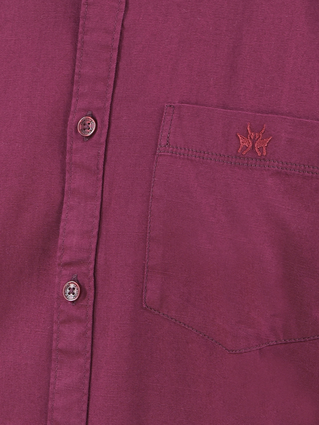 Urban Ease Maroon Shirt