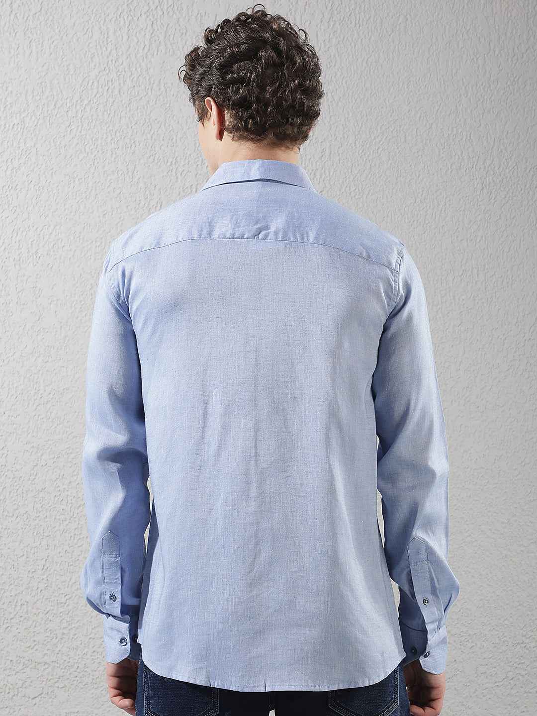 Linen Blue Shirt