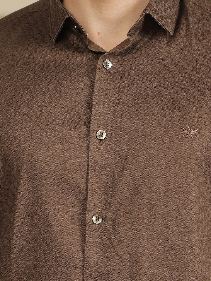 Essential Espresso Brown Shirt