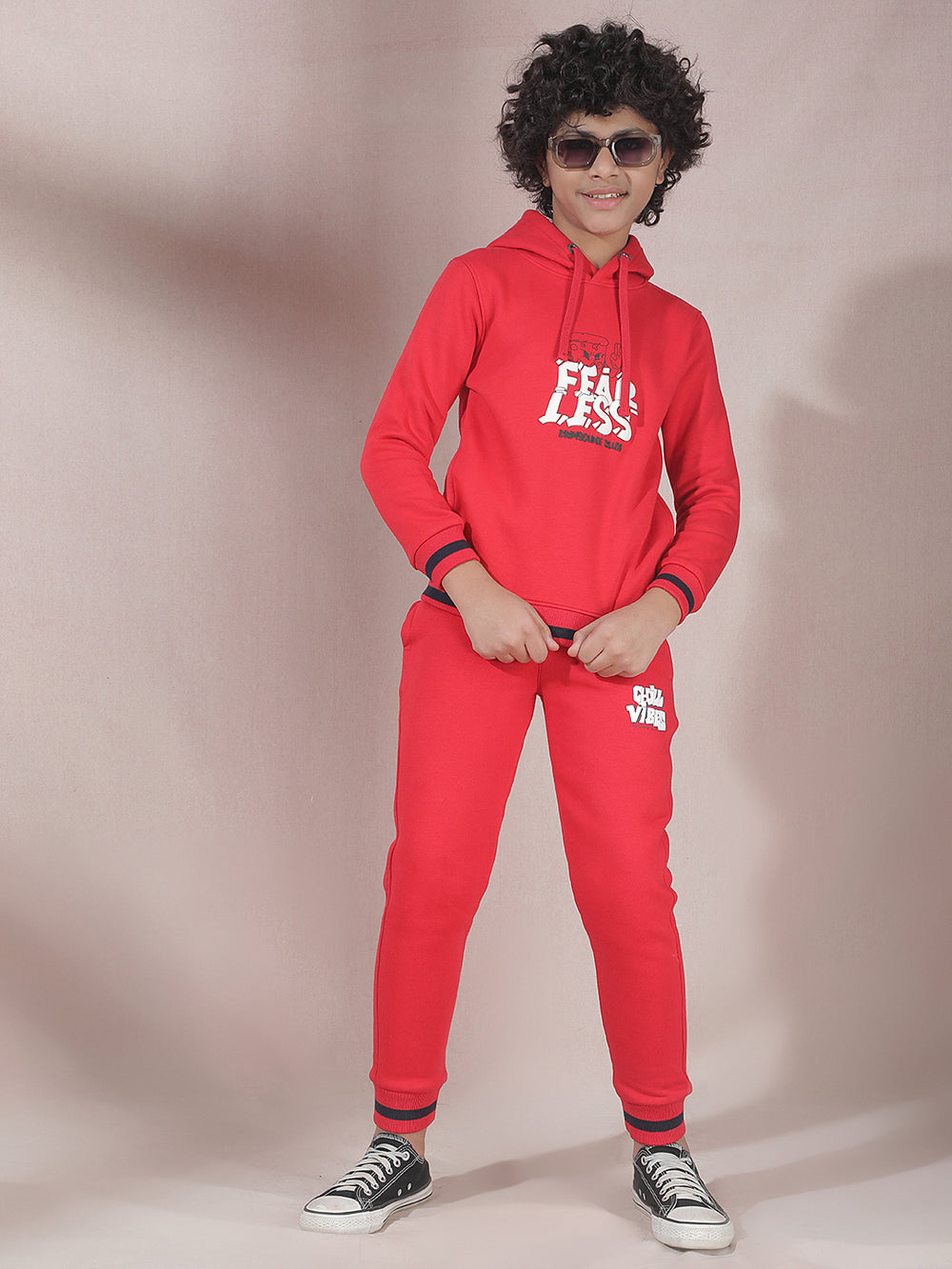 Cool Vibes Red Joggers