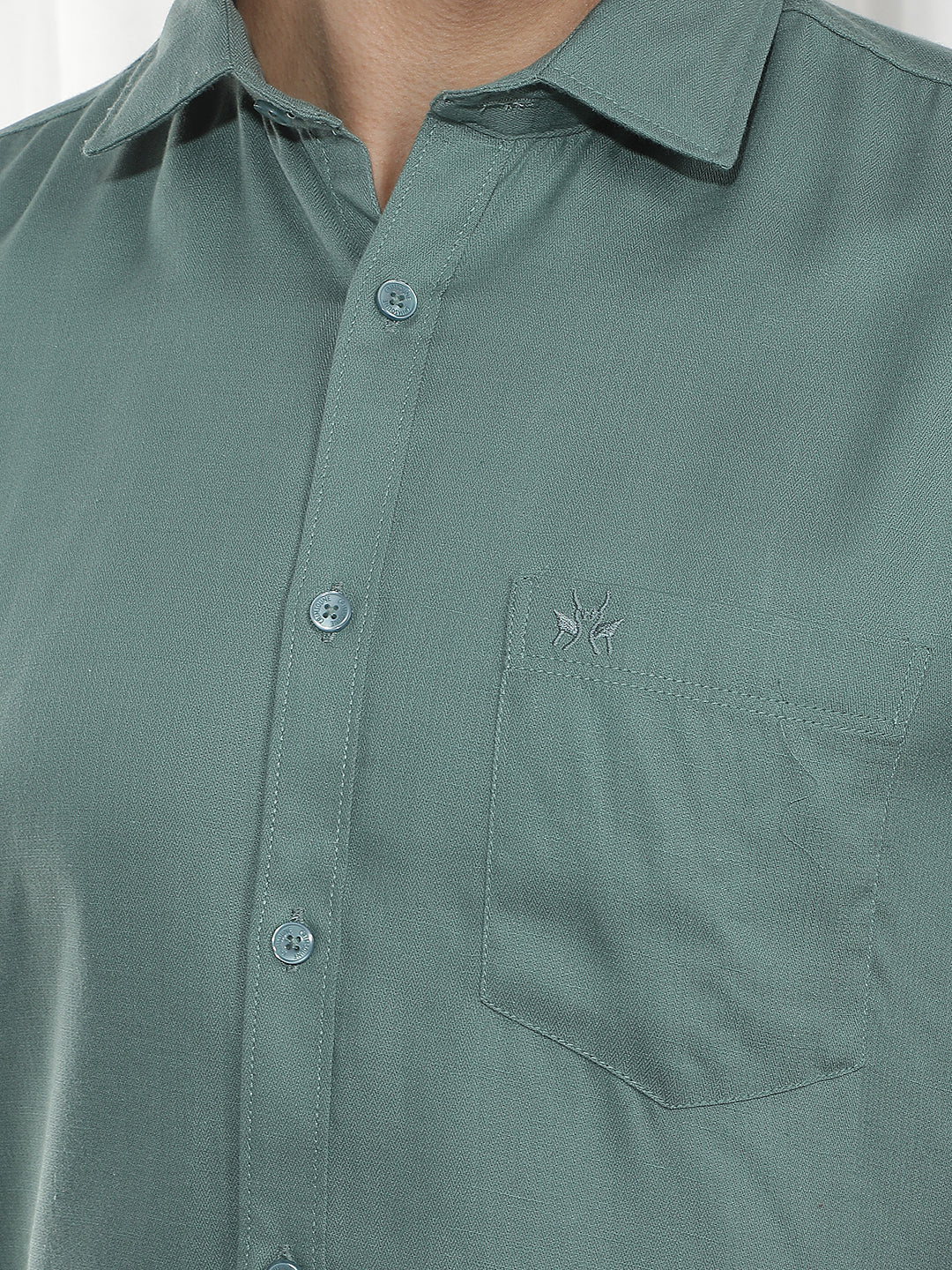 Green Casual Shirt