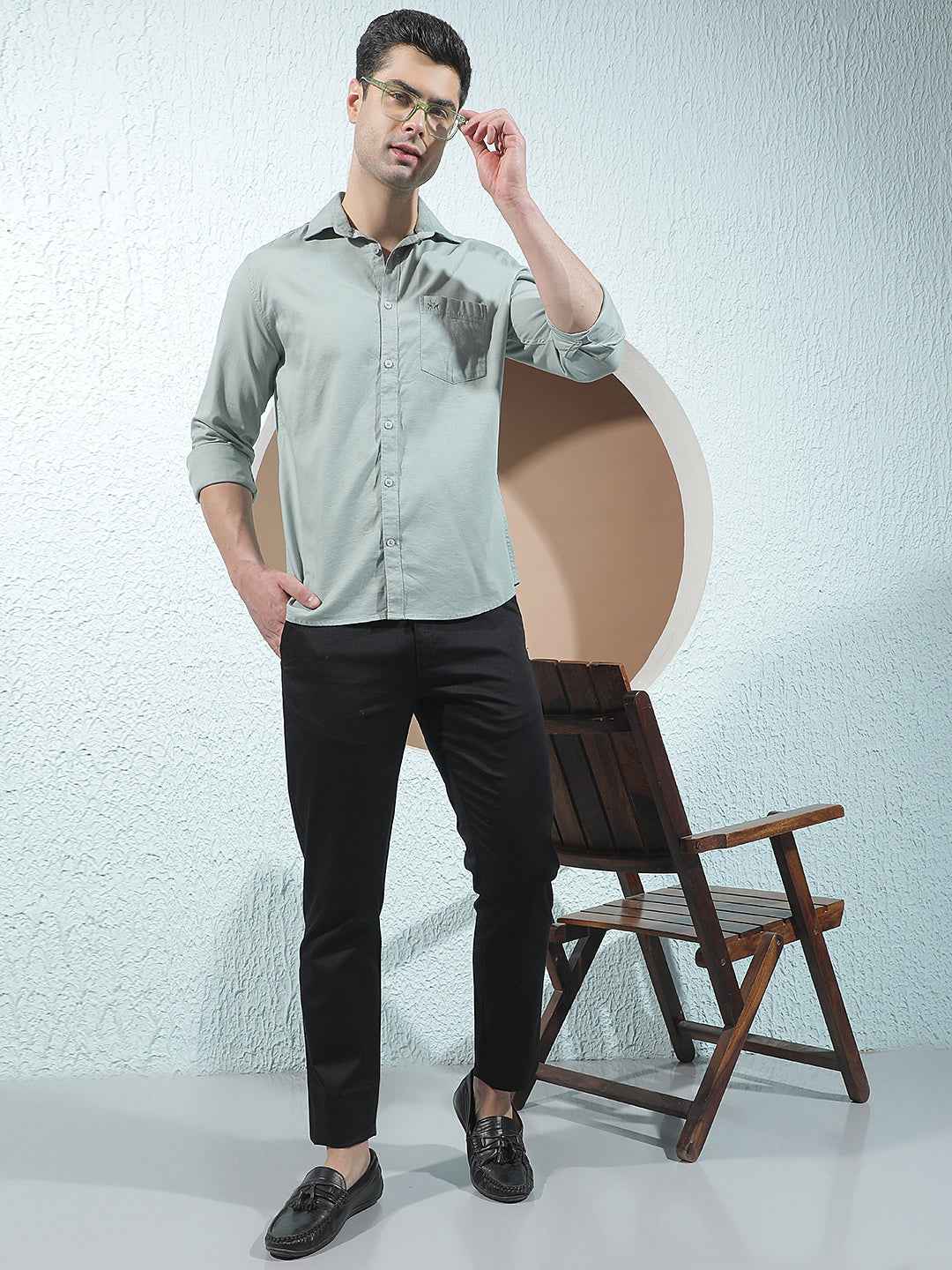 Green Everyday Casual Shirt