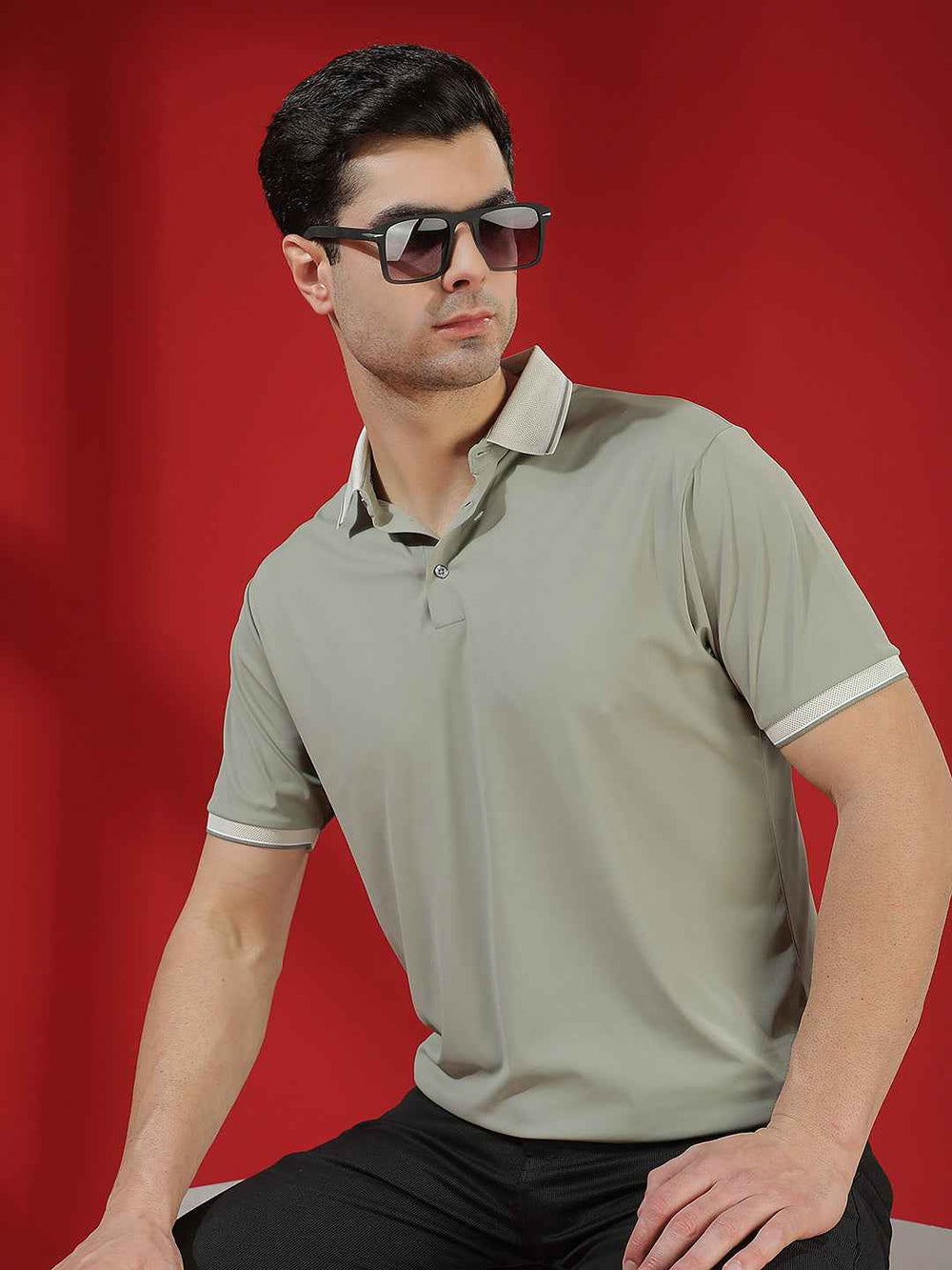 Olive Classic Polo T-Shirt