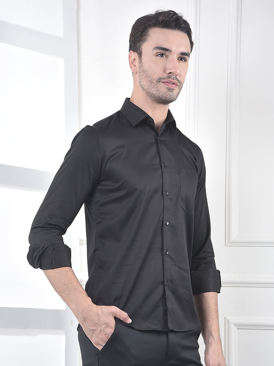 Sleek Style Black Shirt
