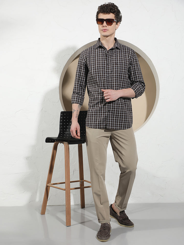 Relaxed Warm Sand Beige Trousers