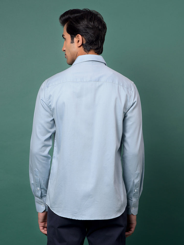 Edgy Blue Shirt