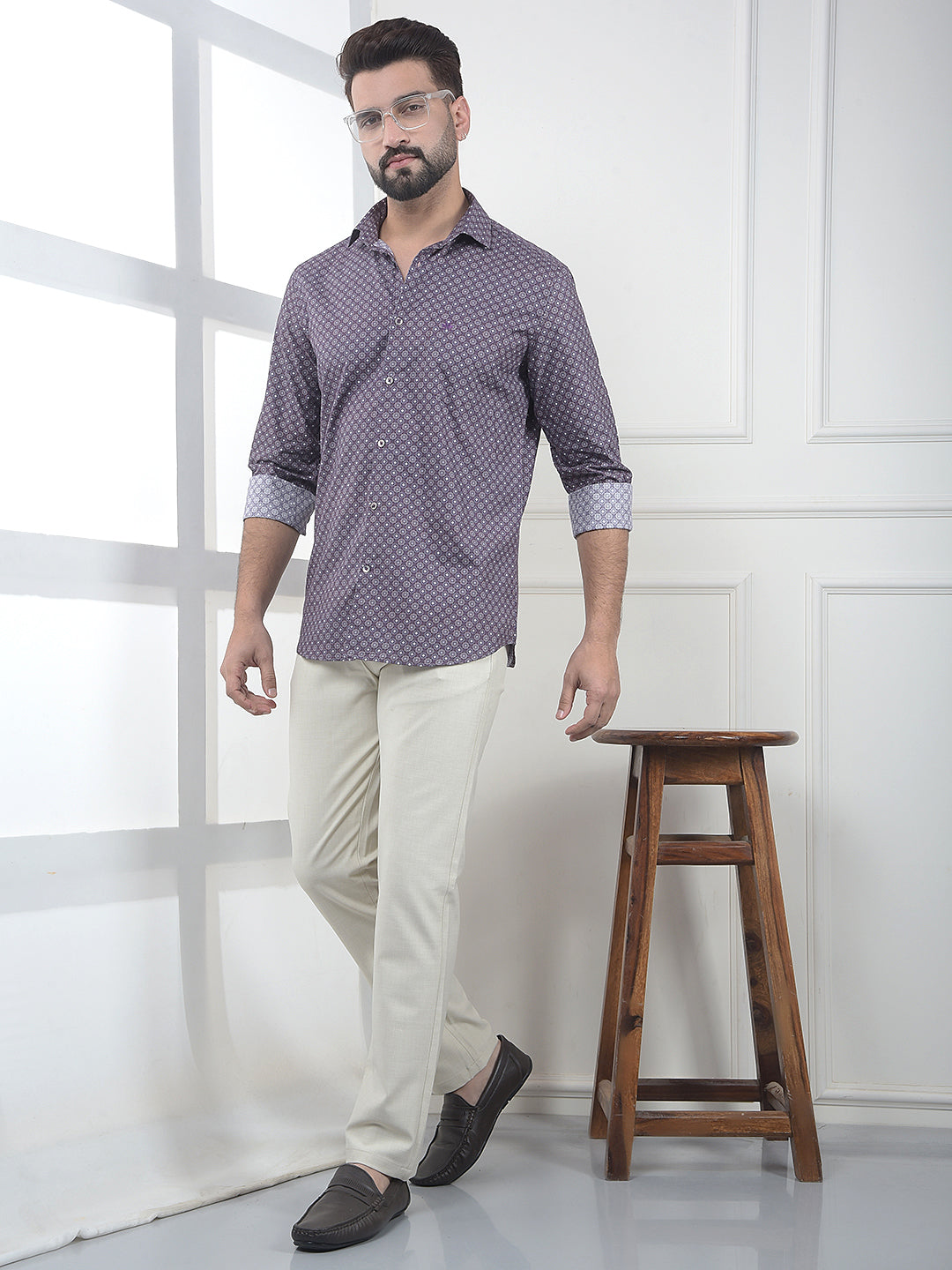 Beige Chino Trousers