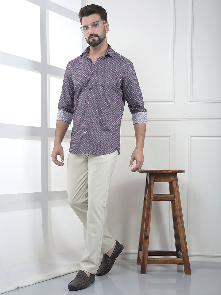 Beige Chino Trousers