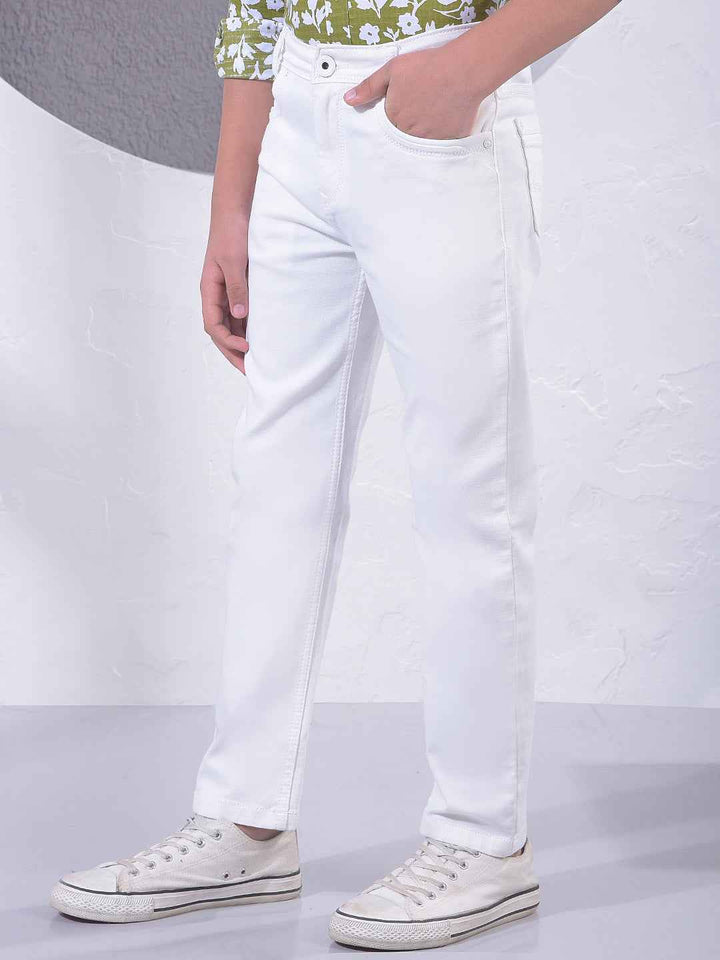 Ivory White Urban Fresh Jeans