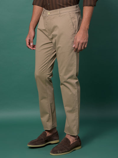 Fashion-Forward Khaki Trousers