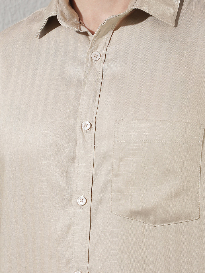 Urban Taupe Beige Shirt