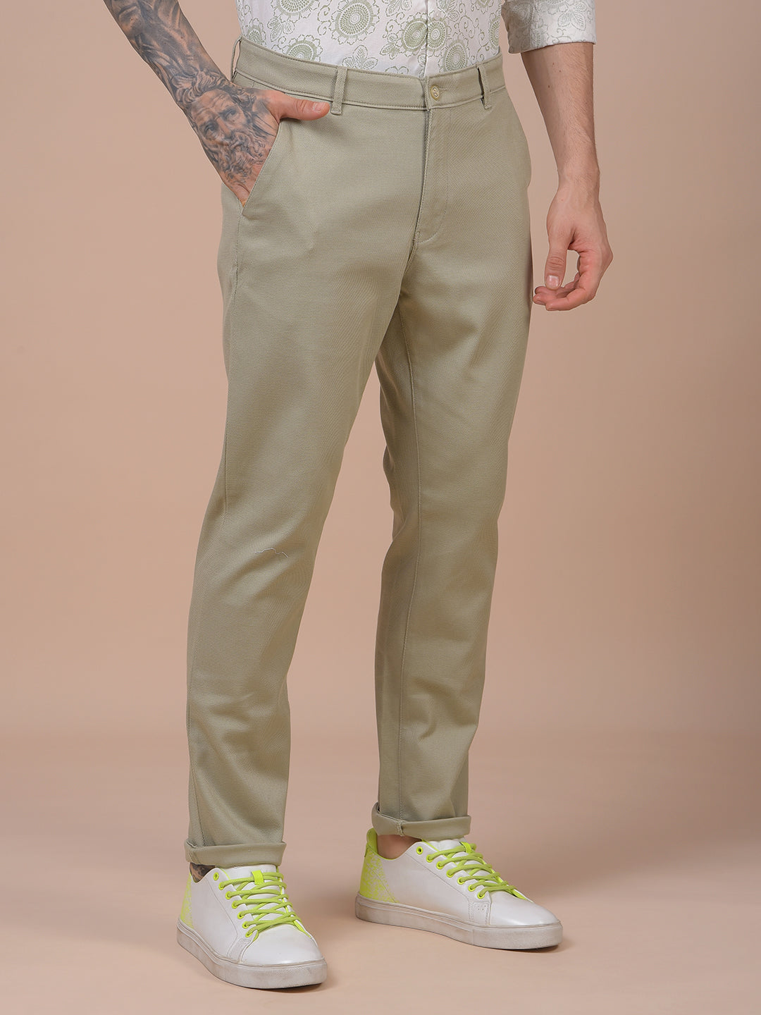 Essential Green Trousers