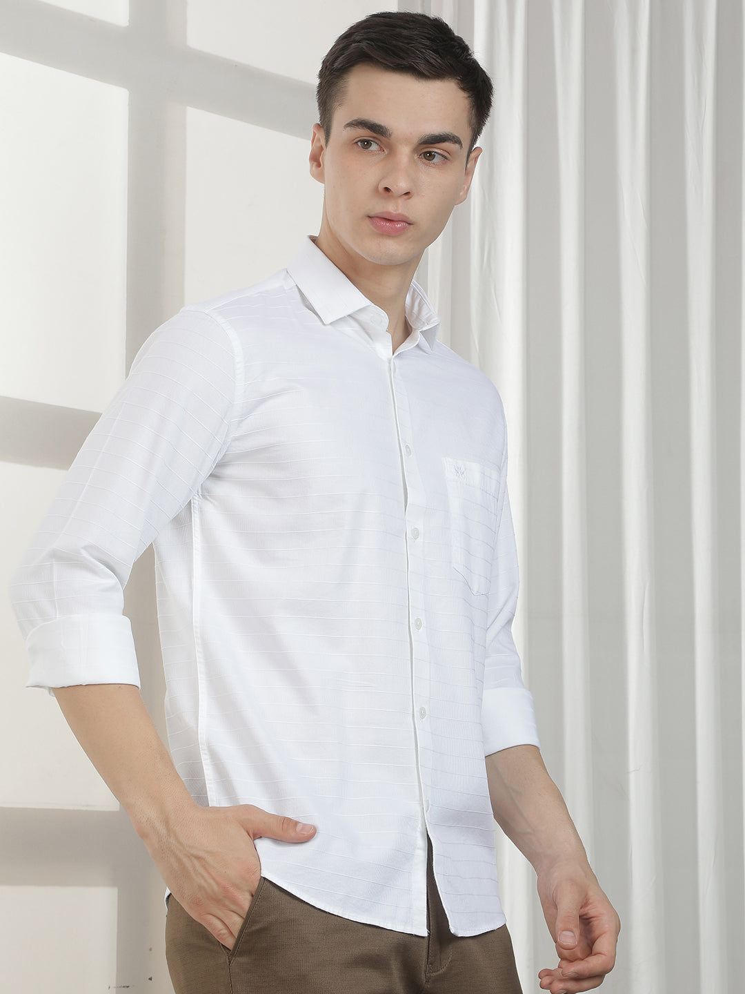 Relaxed Clean White Shirt
