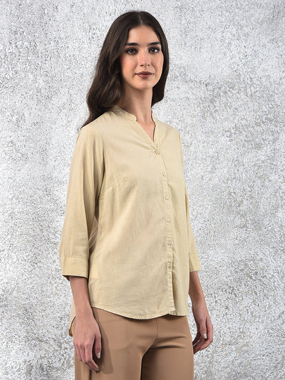 Vanilla Mist Mandarin Shirt