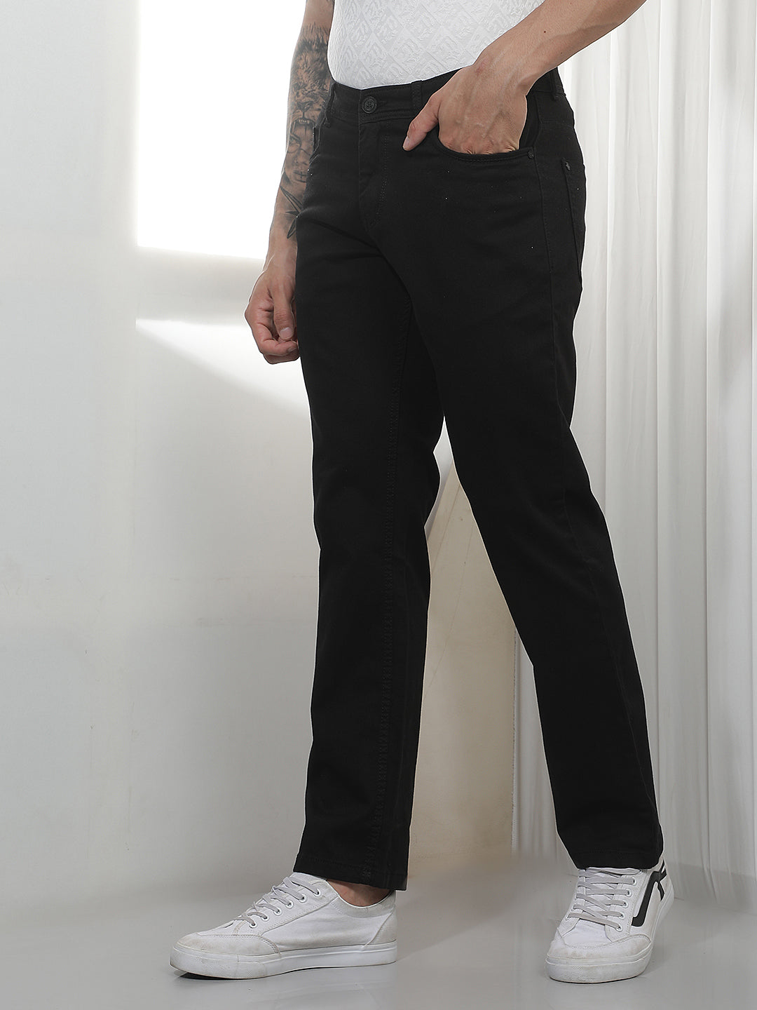 Smart Black Daily Wear Jeans