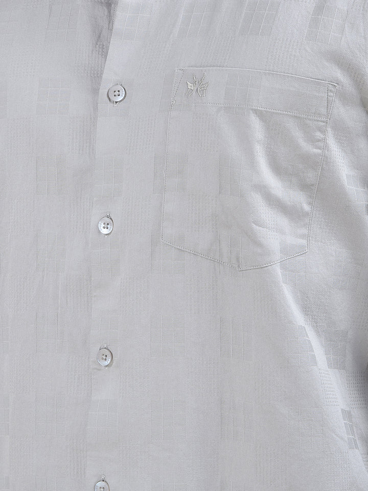 Street Mode Grey 100% Cotton Shirt