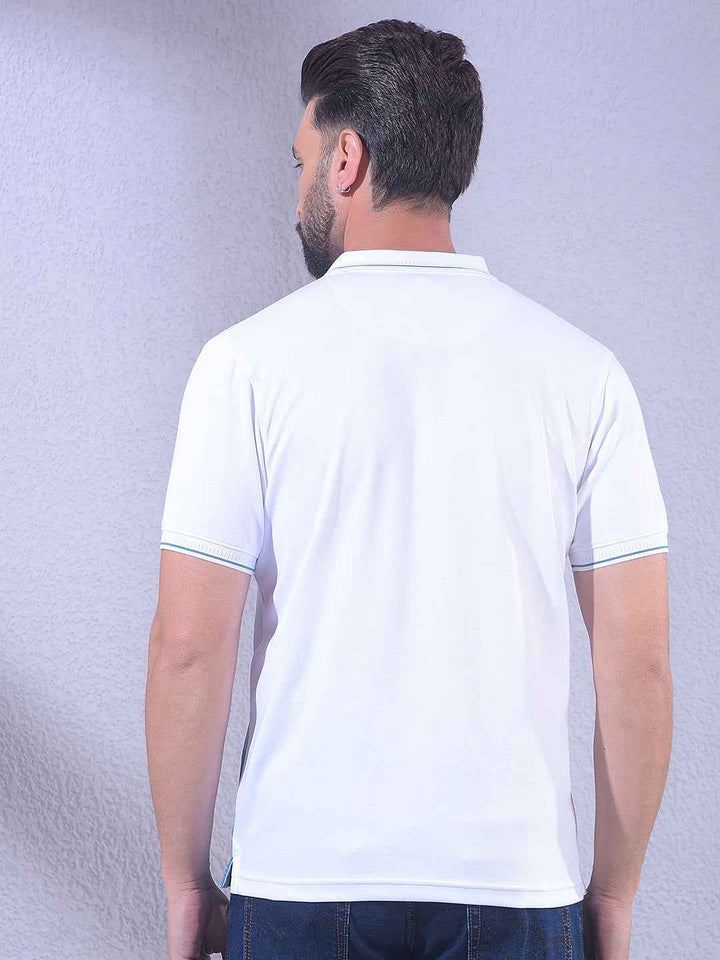 White Printed T-Shirt