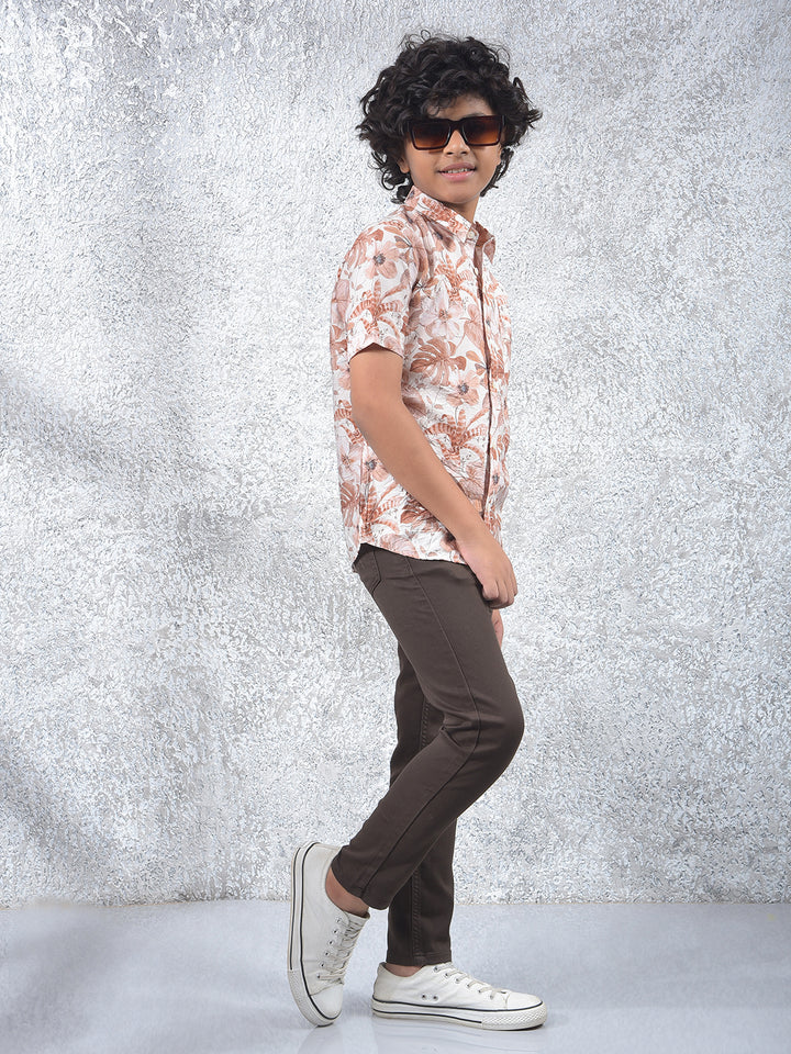 Khaki Jeans-Boys Jeans-Crimsoune Club