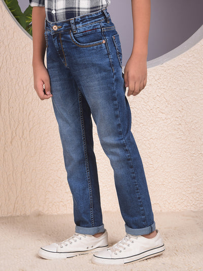 Swanky Blue Dark Wash Jeans