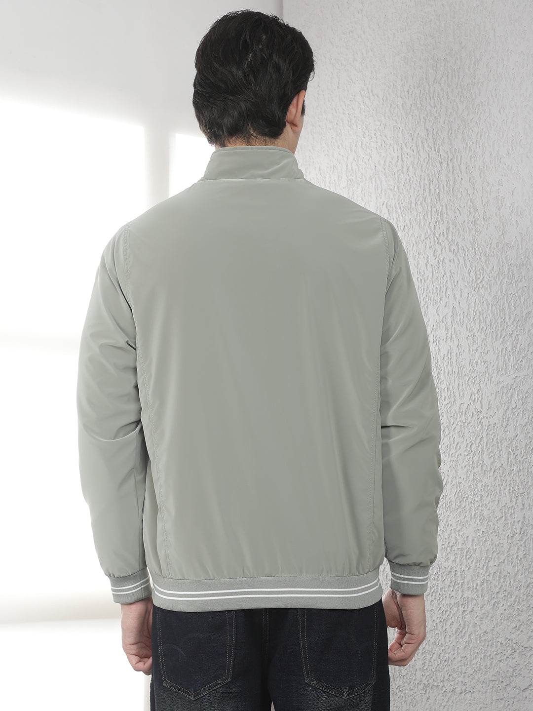Signature Leaf Green Puffer Jacket