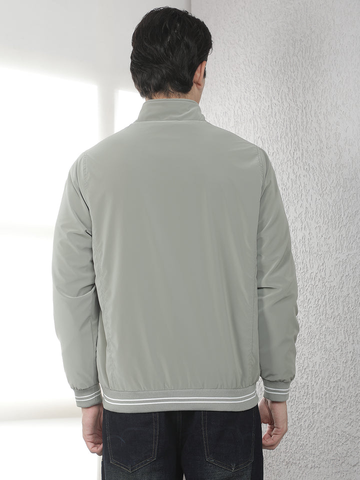 Signature Leaf Green Puffer Jacket