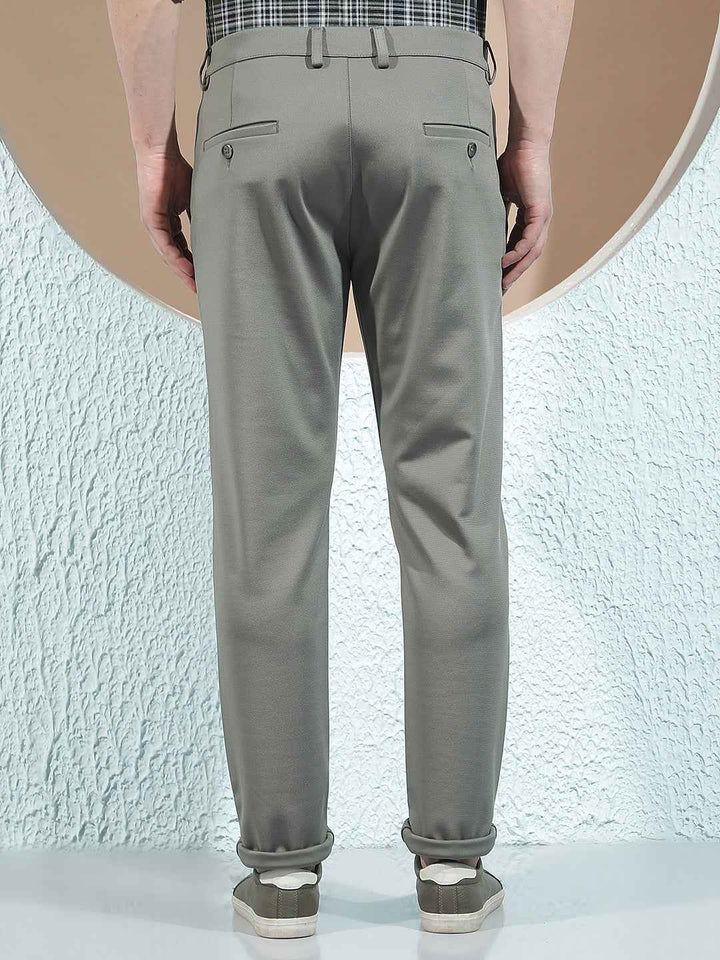 Green Knitted Trousers