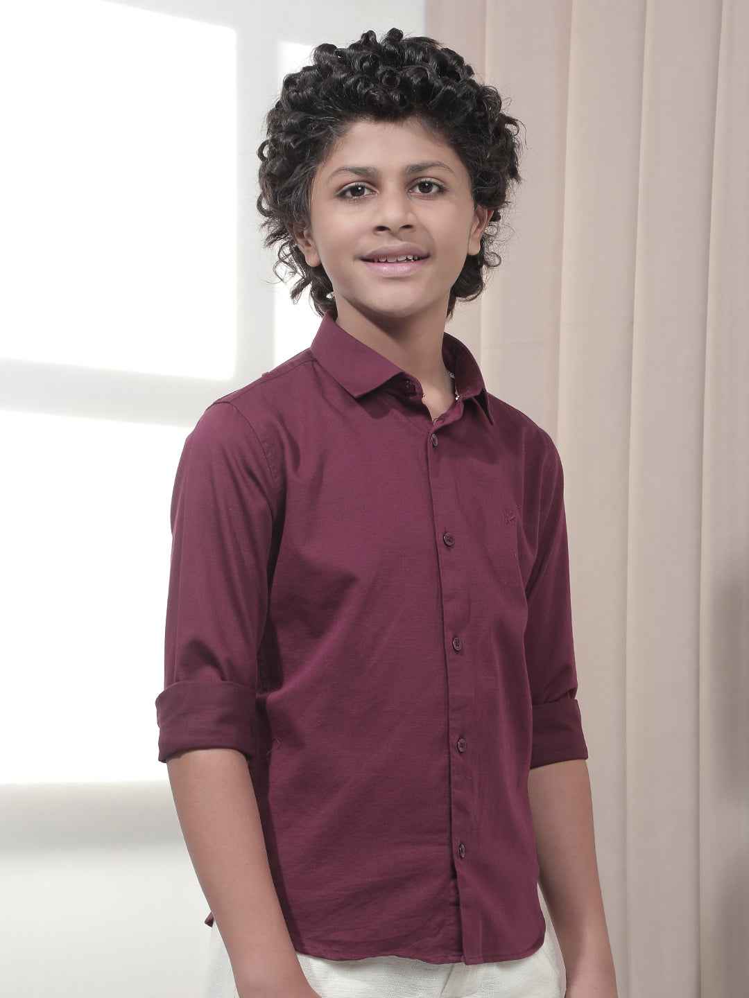 Classic Wine Shade Shirt
