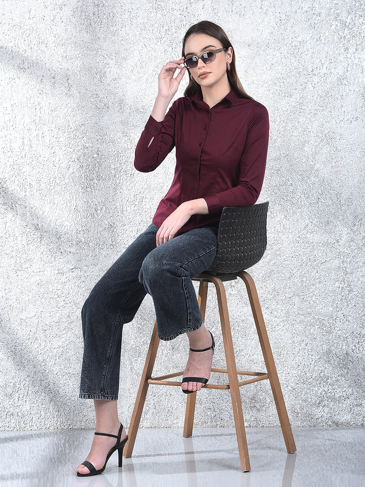 Cranberry Chic Formal Shirt
