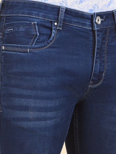 Blue Straight Jeans