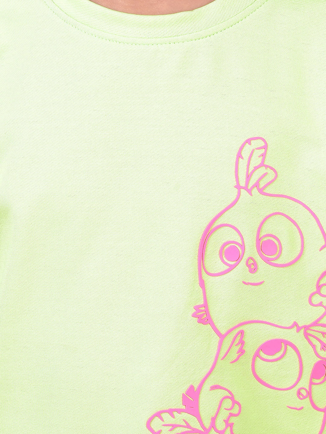 Green Graphic Print T-Shirt